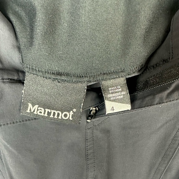 Marmot Minimalist Pant. Rain Pants. Women's Size 4. Black. - Picture 5 of 11